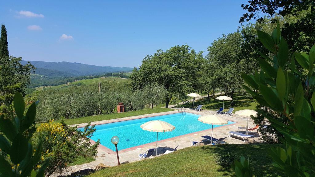 Holiday House Le Selvole Radda in Chianti Bagian luar foto