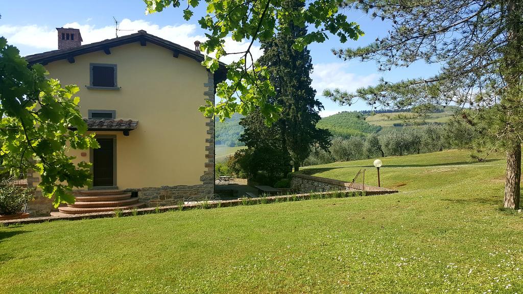 Holiday House Le Selvole Radda in Chianti Bagian luar foto