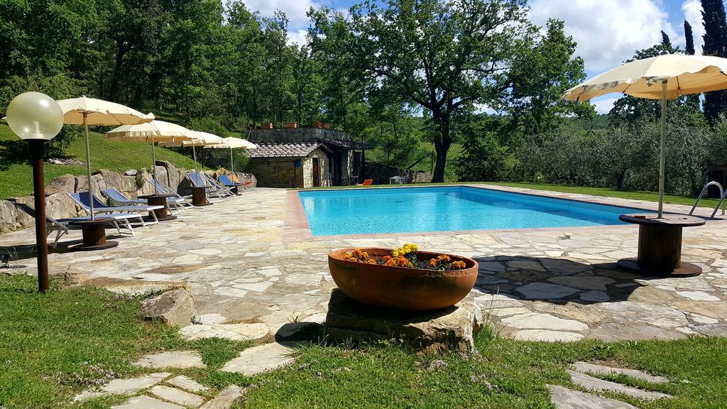 Holiday House Le Selvole Radda in Chianti Bagian luar foto